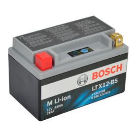 Bosch MC litiumbatteri LTX12-BS 12V 3,5Ah +pol till vänster